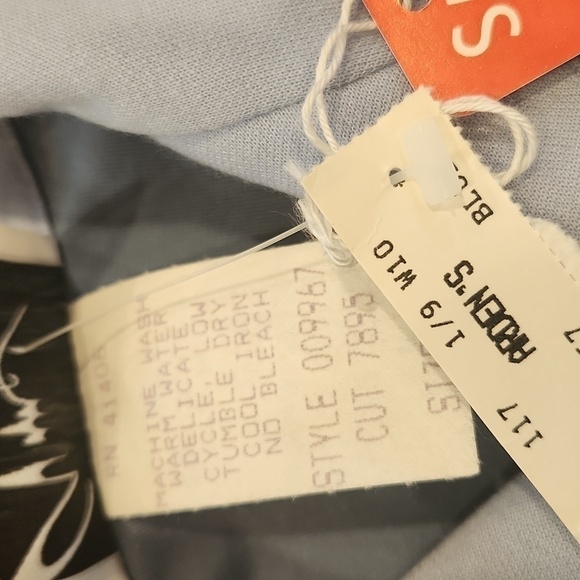 Jumpsuit by Willi of California Powder Blue Sz 8 Vintage Button Front NWT - Picture 6 of 7